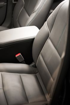 Car Front Seats. Comfortable Leather Car Seats.