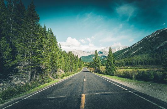 Destination Colorado. Scenic Mountain Highway in Colorado, USA. 