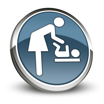 Icon/Button/Pictogram "Baby Change"