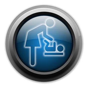 Icon/Button/Pictogram "Baby Change"