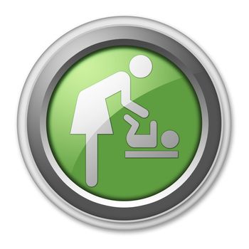 Icon/Button/Pictogram "Baby Change"