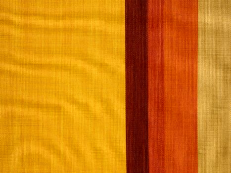 detail of orange canvas curtain u se for background