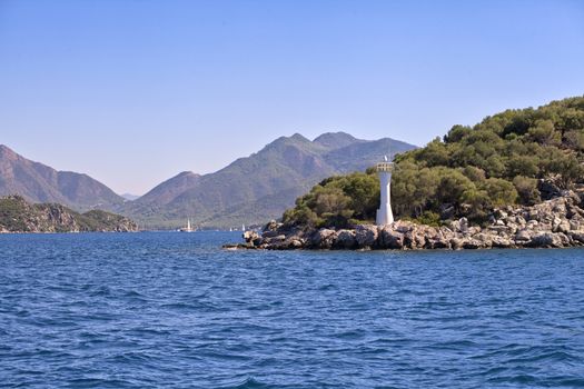 Bay of Marmaris, view from the sea