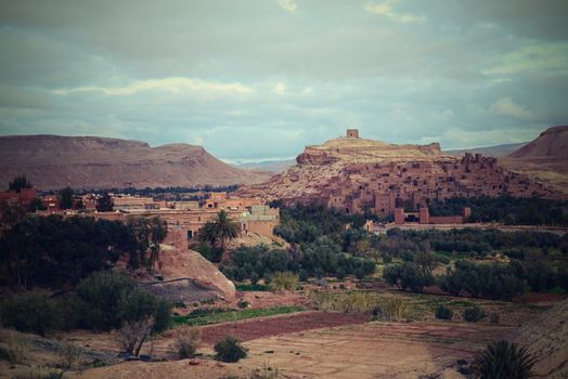 ait ben haddou in morocco - protected by UNESCO