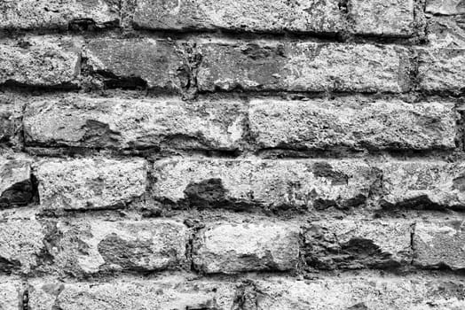 vintage brick wall in Prague city center