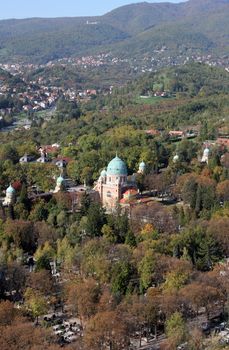 Mirogoj cemetery in Zagreb. Croatia.