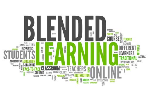 Word Cloud "Blended Learning"