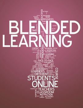 Word Cloud "Blended Learning"