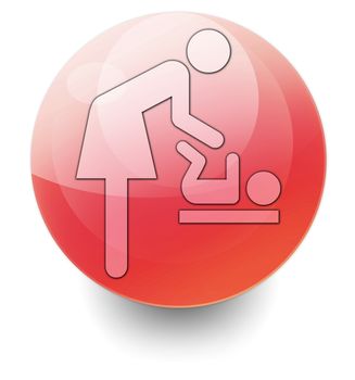 Icon/Button/Pictogram "Baby Change"