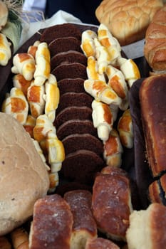 Fresh bread rolls