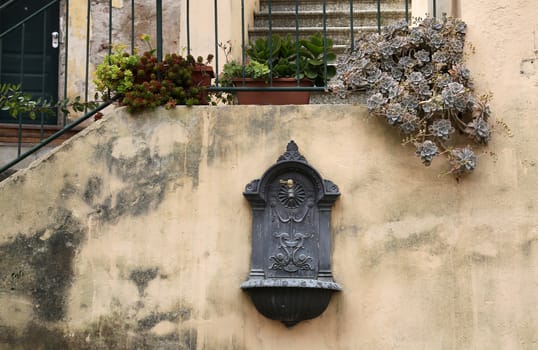 Old Drinking Fountain in Italian City