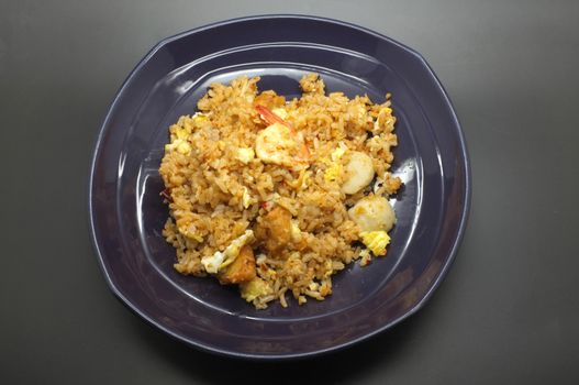 Stir fried rice with chilli paste