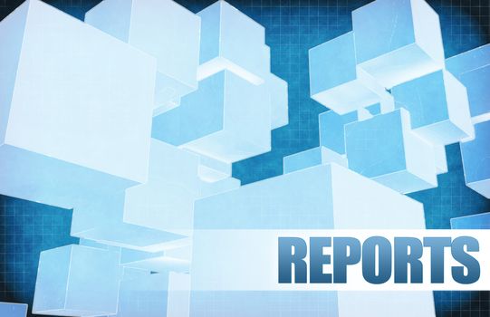 Reports on Futuristic Abstract for Presentation Slide