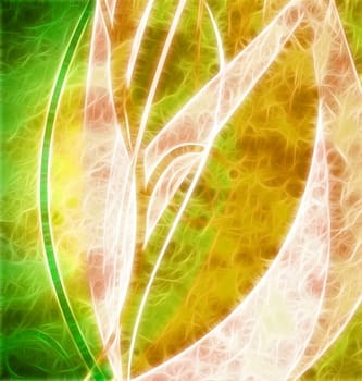 Green grunge abstract eco background