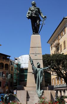 Monument to Vittorio Emanuele II, Santa Margherita Ligure, Liguria, Italy