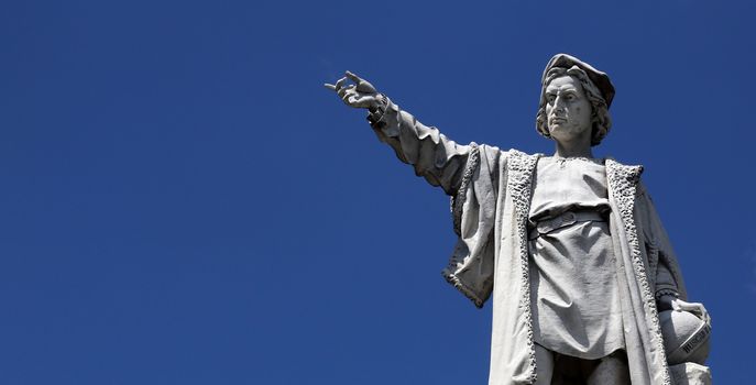 Monument to Christopher Columbus (by Odoardo Tabacchi, 1892), Santa Margherita Ligure, Liguria, Italy