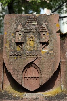 Gemunden coat of arms, Germany