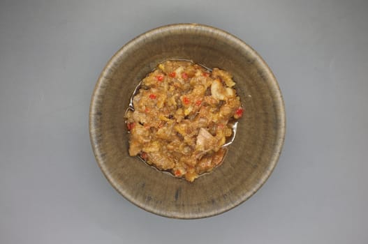 Shrimp paste chili sauce, Thai traditional food