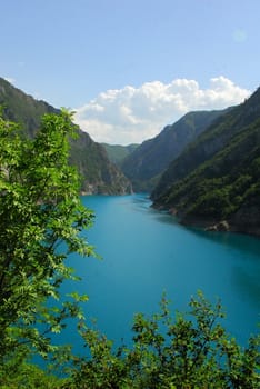 nice Durmitor mountains in central Montenegro - Balkan