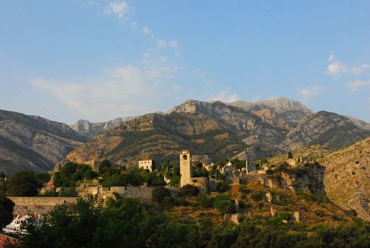 stari bar - historical village in Montenegro 