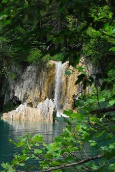 plitvice lake - national park in Hrvatska 