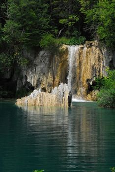 plitvice lake - national park in Hrvatska 
