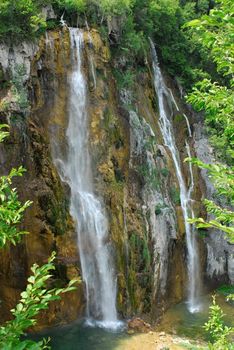 plitvice lake - national park in Hrvatska 