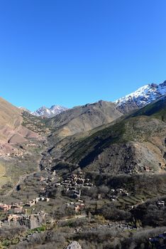 nice Imlil Valley in Morocco -North Africa 