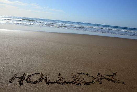 Beach in Morocco near to Sidi Ifni
