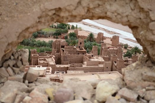 ait ben haddou in morocco - protected by UNESCO