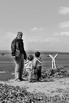 Syrian people in refugee camp in Suruc. These people are refugees from Kobane and escaped because of Islamic state attack. 3.4.2015, Suruc, Turkey