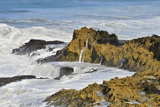nice atlantic coast in Essaouira in Morocco