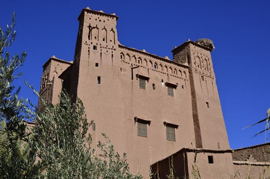 ait ben haddou town i morocoo pretected by UNESCO