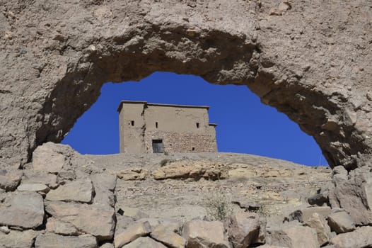 ait ben haddou town i morocoo pretected by UNESCO