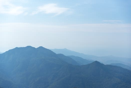 Blue Sky and Moutain