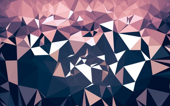 Abstract low poly background, geometry triangle, mosaic pastel color background