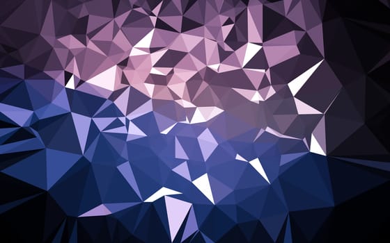 Abstract low poly background, geometry triangle, mosaic pastel color background