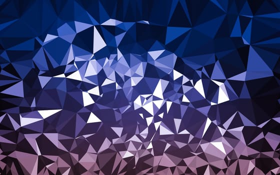 Abstract low poly background, geometry triangle, mosaic pastel color background