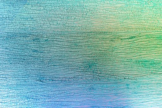 Green blue yellow wood texture or background