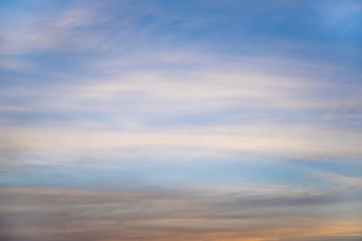 Beautiful Blurred sky color sunset for background