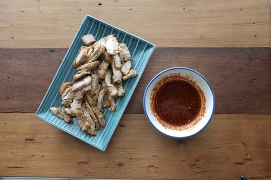 Grilled Pork with Thai Spicy Sauce