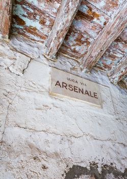 the old town in Rovinj Croatia Adriatis coast Europe