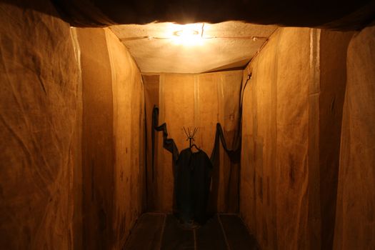 KGB sielent room in a KGB prison (this one is from Vilnius, Lithuania)