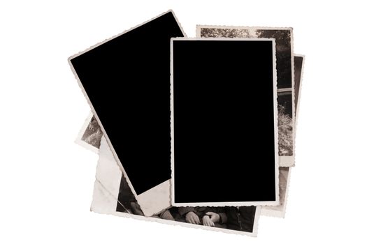 Vintage photos background ready for your image