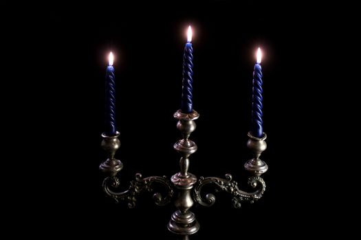 Luxorious old candle stick