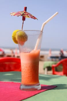 Cocktail on the beach