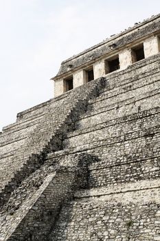 Mayan ruins in Palenque - Temple of Inscriptions, Mexico