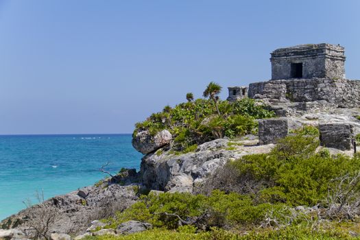 Maya ruins in Tulum, Mexico
