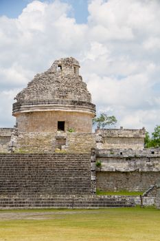 Mayan observatory at Chichen Itza, Mexico