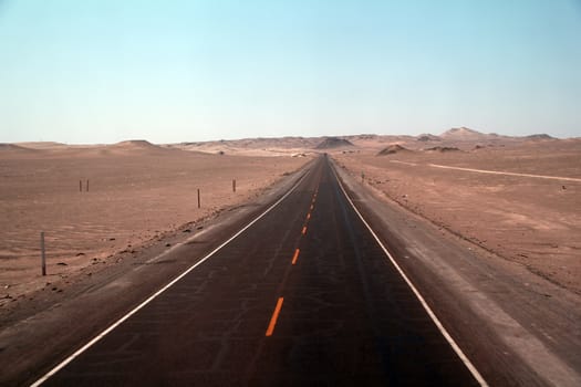 Road in a desert